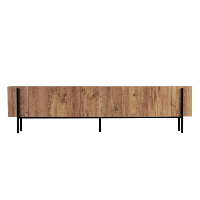 Nordure Soporte para TV Nexus Pino Atlántico y Negro Nordure Soporte para TV Nexus Pino Atlántico y Negro